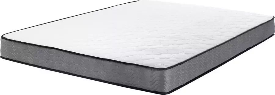 Beliani BLISS Pocketveringmatras stevig Crème 180 x 200 cm Polyester