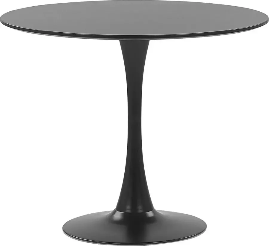 Beliani BOCA Ronde eettafel Zwart 90 cm MDF - Foto 2