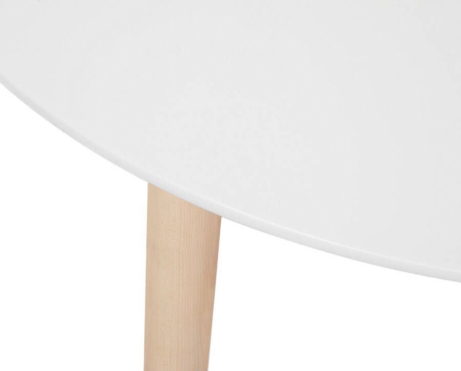 Beliani BOVIO Dining Table Wit MDF