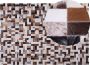 Beliani CESME Patchwork vloerkleed Multicolor 160 x 230 cm Leer - Thumbnail 2