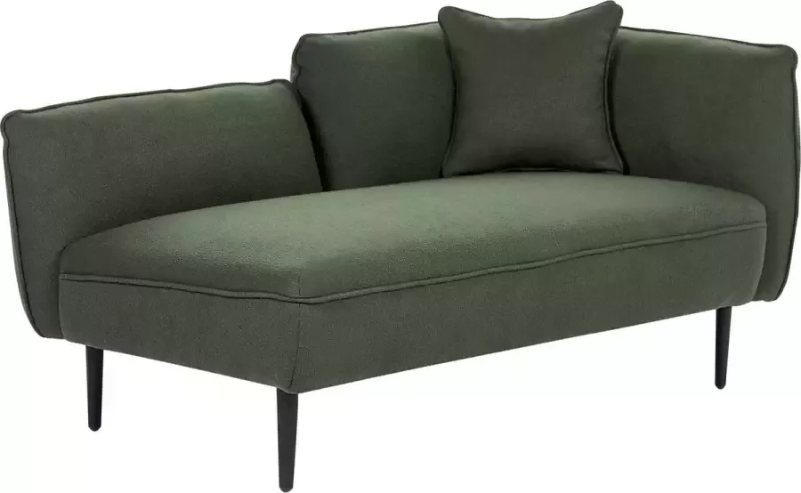 Beliani CHEVANNES Chaise longue Groen Polyester - Foto 3