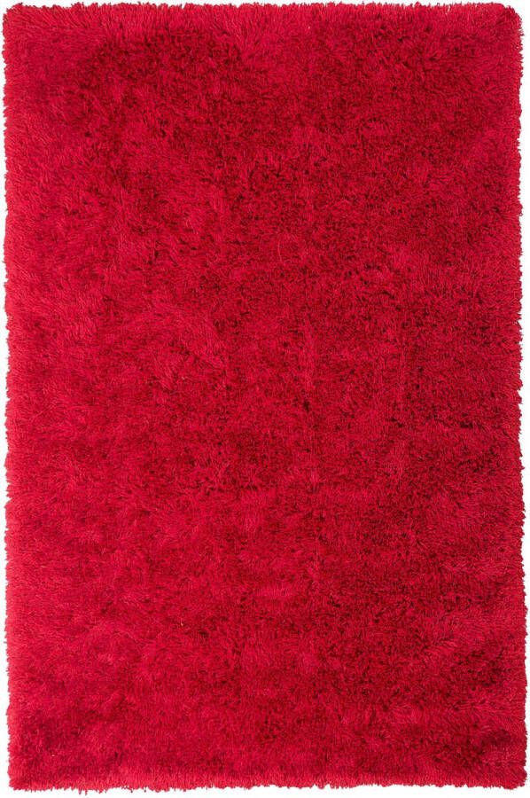 Beliani CIDE Shaggy vloerkleed Rood 200 x 300 cm Polyester