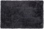 Beliani CIDE Shaggy vloerkleed Zwart Wit 200 x 300 cm Polyester - Thumbnail 1