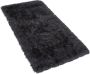 Beliani CIDE Shaggy vloerkleed Zwart Wit 80 x 150 cm Polyester - Thumbnail 2