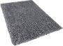Beliani CIDE Shaggy vloerkleed Zwart Wit 200 x 300 cm Polyester - Thumbnail 2
