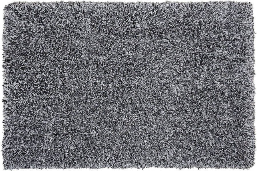 Beliani CIDE Shaggy vloerkleed Zwart Wit 200 x 300 cm Polyester - Foto 2