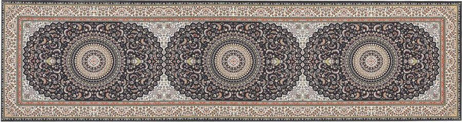 Beliani CIVRIL Loper tapijt Meerkleurig 80 x 300 cm Polyester