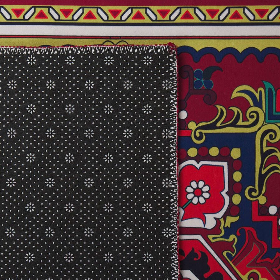 Beliani COLACHEL Loper Multicolor 70 x 200 cm Polyester