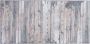 Beliani DALLICA Laagpolig vloerkleed Grijs 80 x 150 cm Polyester - Thumbnail 1