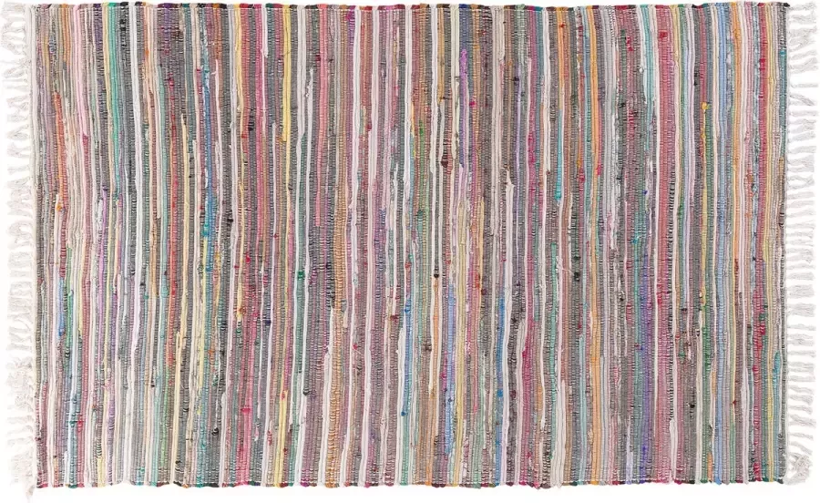 Beliani DANCA Voerkleed Multicolor Wit 140 x 200 cm Polyester - Foto 3