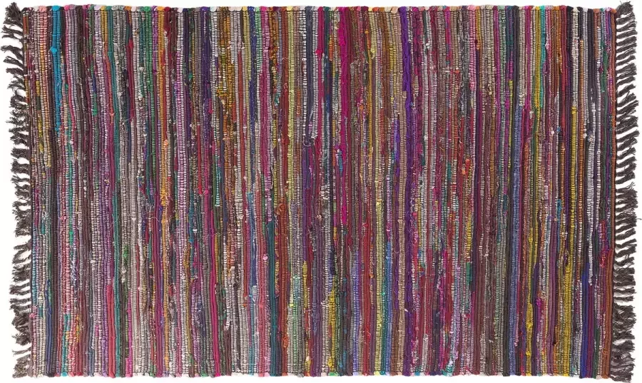 Beliani DANCA Voerkleed Multicolor Zwart 160 x 230 cm Polyester - Foto 3