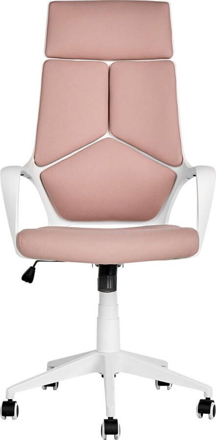 Beliani DELIGHT Bureaustoel-Roze-Polyester