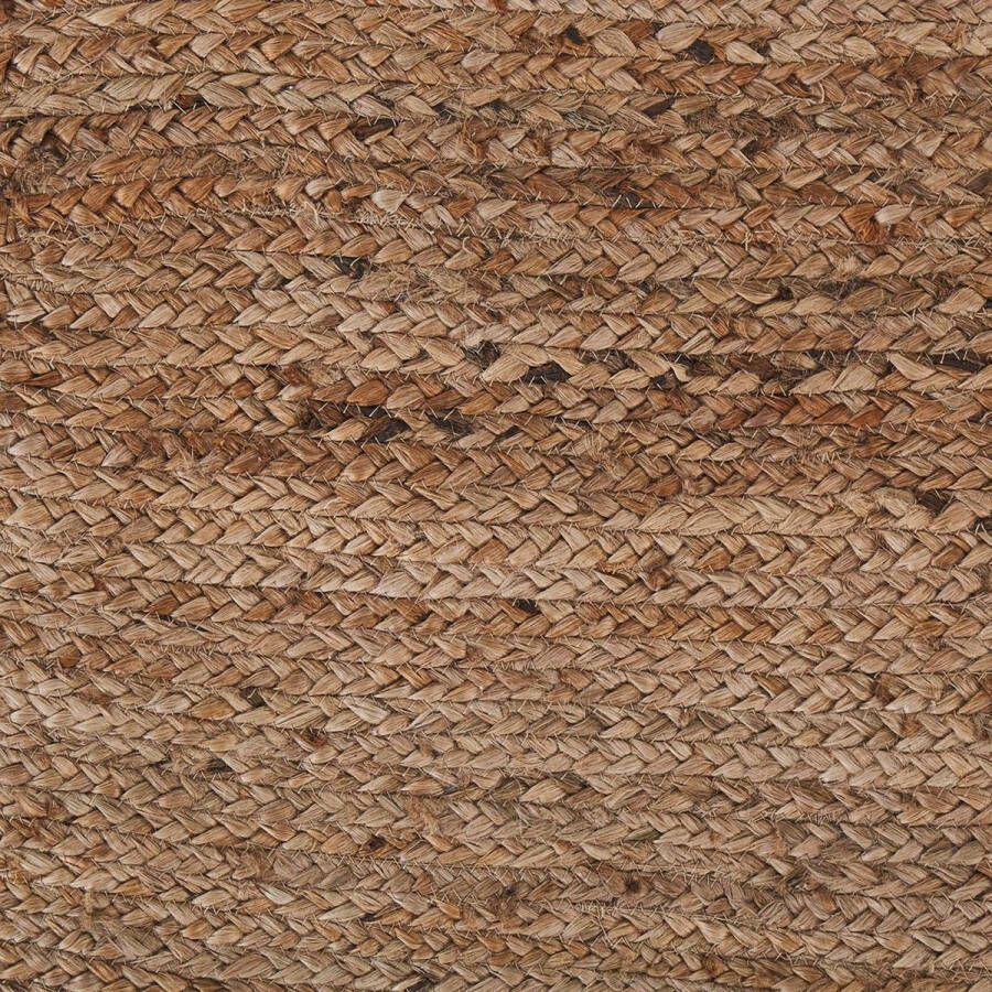 Beliani DEMIRCI Laagpolig vloerkleed Beige 100 x 150 cm Jute