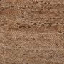 Beliani DEMIRCI Laagpolig vloerkleed Beige 100 x 150 cm Jute - Thumbnail 1