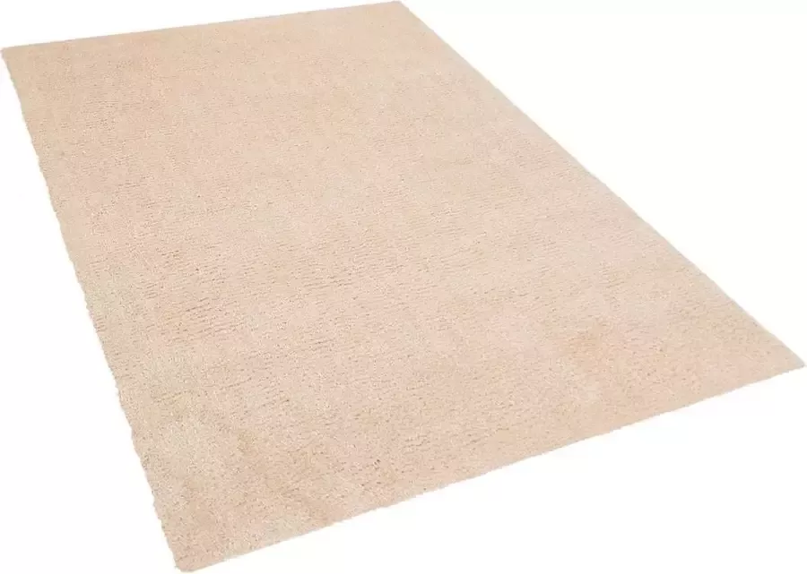 Beliani DEMRE Shaggy vloerkleed Beige 200 x 300 cm Polyester - Foto 2