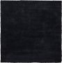 Beliani DEMRE Shaggy vloerkleed Zwart 200 x 200 cm Polyester - Thumbnail 2