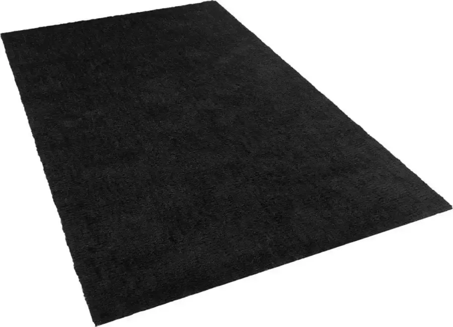 Beliani DEMRE Shaggy vloerkleed Zwart 200 x 300 cm Polyester - Foto 2