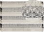 Beliani EMIRLER Modern vloerkleed Wit 160 x 230 cm Wol - Thumbnail 2