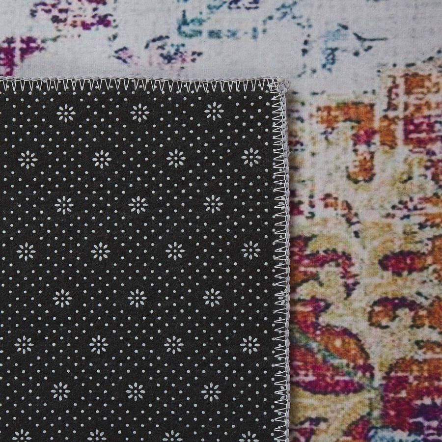 Beliani Vloerkleed polyester meerkleurig 60 x 200 cm ENAYAM