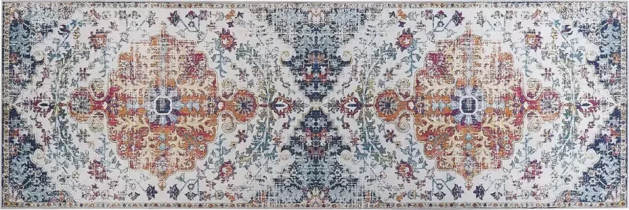 Beliani Vloerkleed polyester meerkleurig 80 x 240 cm ENAYAM - Foto 3