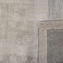 Beliani ERCIS Laagpolig vloerkleed Grijs 160 x 230 cm Viscose - Thumbnail 1