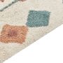 Beliani ESKISEHIR Laagpolig vloerkleed Multicolor 140 x 200 cm Katoen - Thumbnail 2