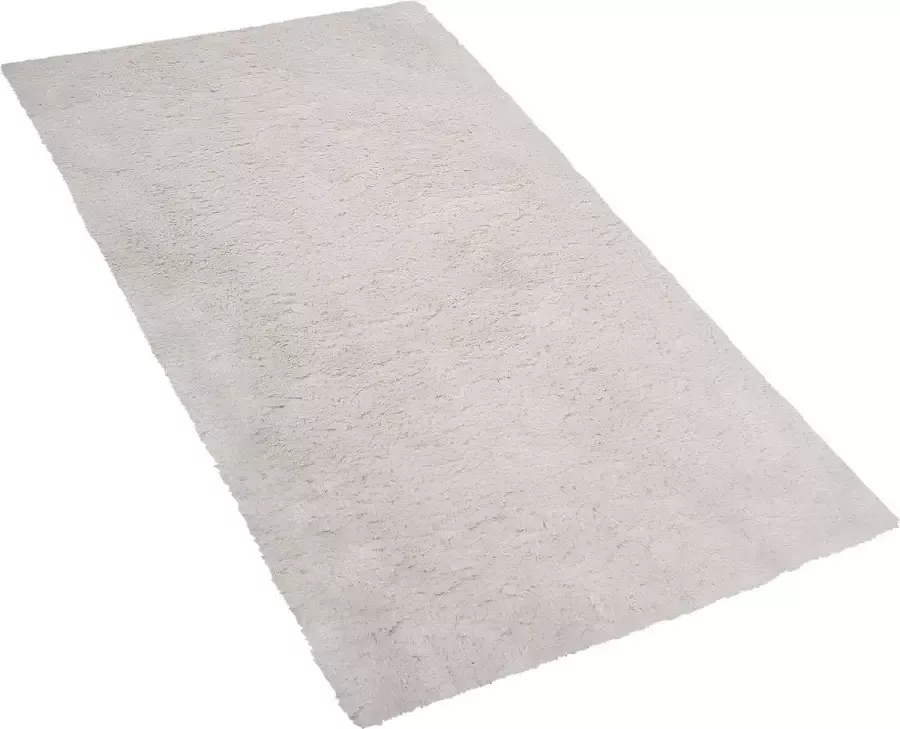 Beliani EVREN Shaggy vloerkleed Wit 80 x 150 cm Polyester - Foto 2