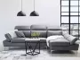 Beliani FARILA Corner Sofa Grijs Leer - Thumbnail 2