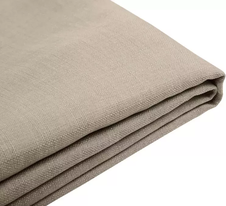 Beliani FITOU Bekleding bed Zandbeige 180 x 200 cm Polyester - Foto 2