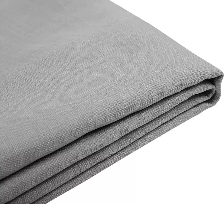 Beliani FITOU Bekleding bed Lichtgrijs 160 x 200 cm Polyester - Foto 2