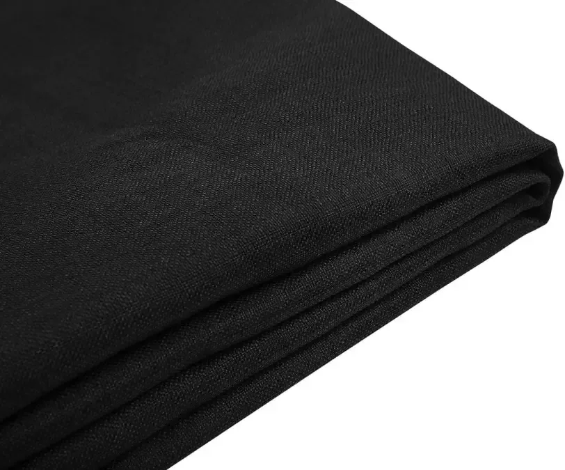 Beliani FITOU Bekleding bed Zwart 180 x 200 cm Polyester - Foto 2