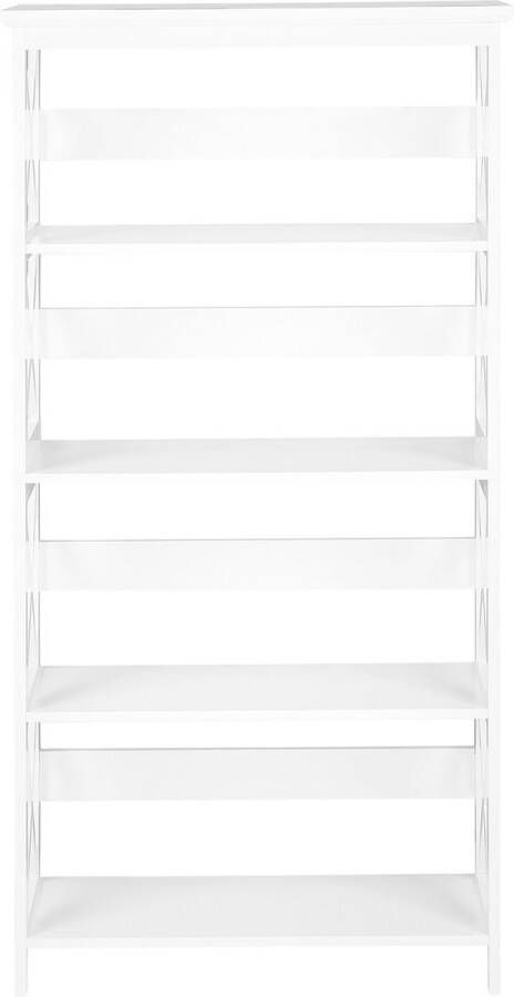 Beliani FOSTER Boekenkast met 4 planken wit - Foto 1