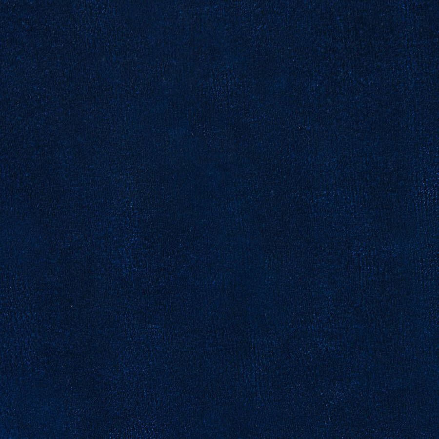 Beliani GESI II Laagpolig vloerkleed Blauw 140 cm Viscose