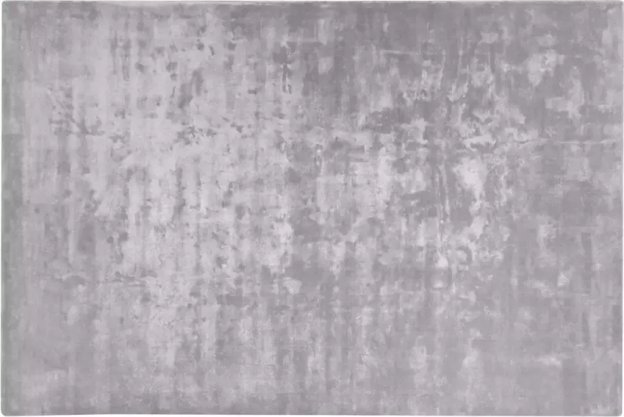 Beliani GESI II Laagpolig vloerkleed Grijs 200 x 300 cm Viscose - Foto 2