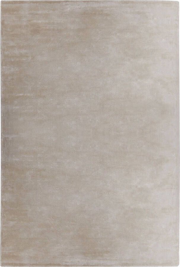 Beliani GESI II Vloerkleed Lichtbeige 200 x 300 cm Viscose