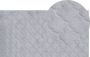 Beliani GHARO Shaggy vloerkleed Grijs 80 x 150 cm Polyester - Thumbnail 1