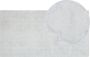 Beliani GHARO Shaggy vloerkleed Lichtgrijs 80 x 150 cm Polyester - Thumbnail 1