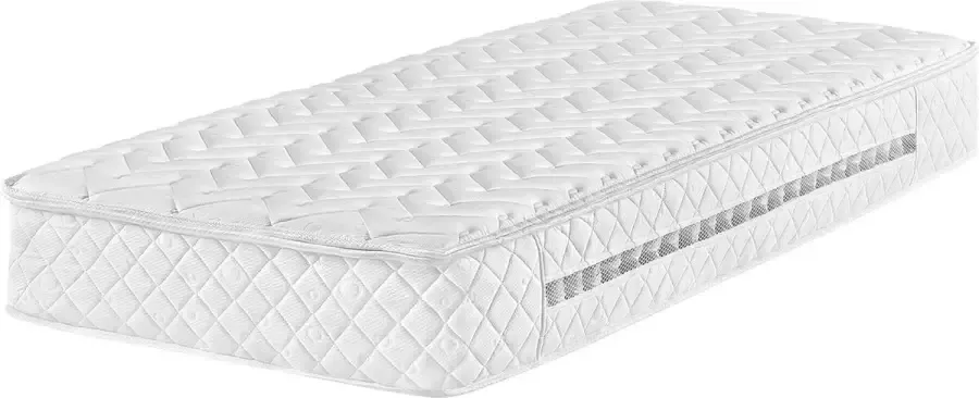 Beliani Traagschuim pocketvering matras GLORY Middelhard 90 x 200 cm