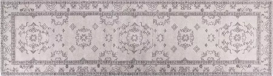 Beliani GOLLER Loper Beige 80 x 300 cm Katoen - Foto 1