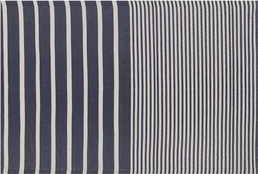 Beliani HALDIA Outdoor kleed Donkerblauw 120 x 180 cm Polypropyleen - Foto 2