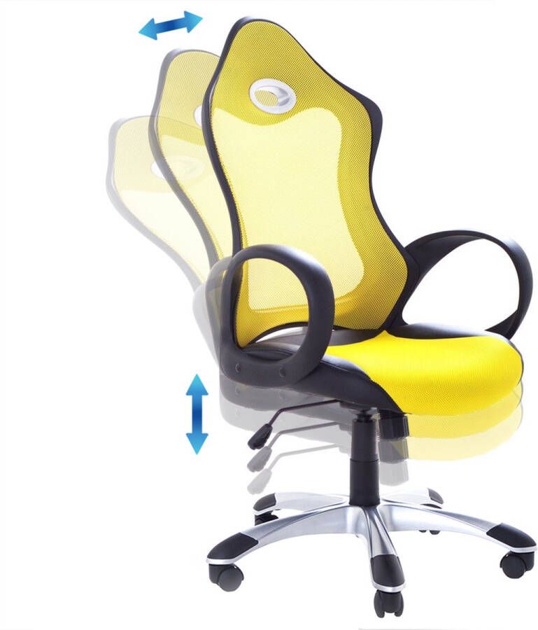 Beliani iCHAIR Bureaustoel-Zwart-Polyester