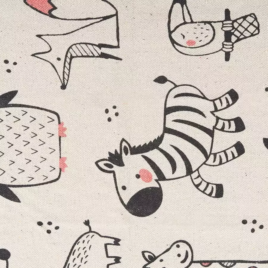 Beliani KALYAN Kindervloerkleed Wit Katoen - Foto 1