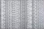Beliani KEBAN Laagpolig vloerkleed Zwart 140 x 200 cm Polyester - Thumbnail 1