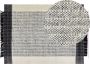 Beliani KETENLI Modern vloerkleed Wit 140 x 200 cm Wol - Thumbnail 2
