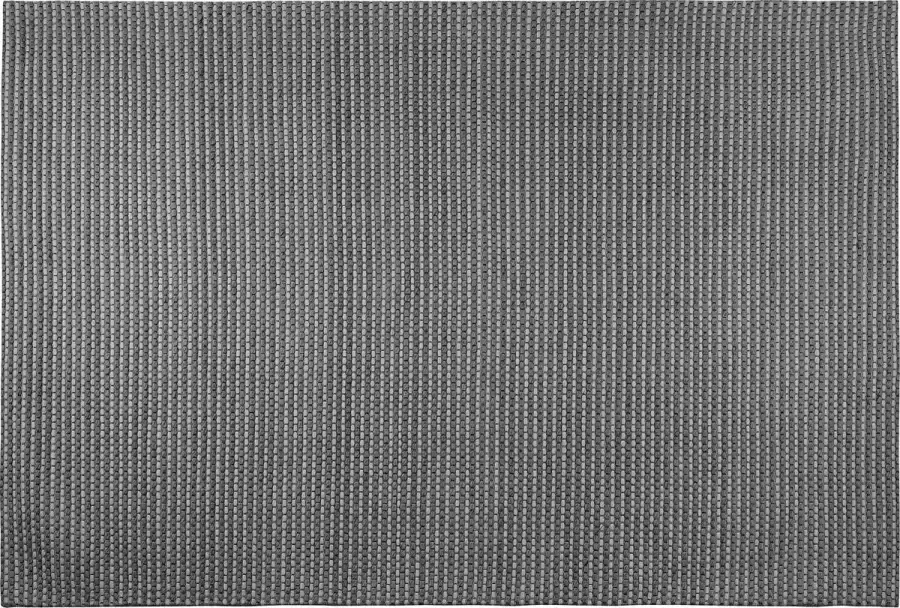 Beliani KILIS Laagpolig vloerkleed Grijs 140 x 200 cm Wol - Foto 2