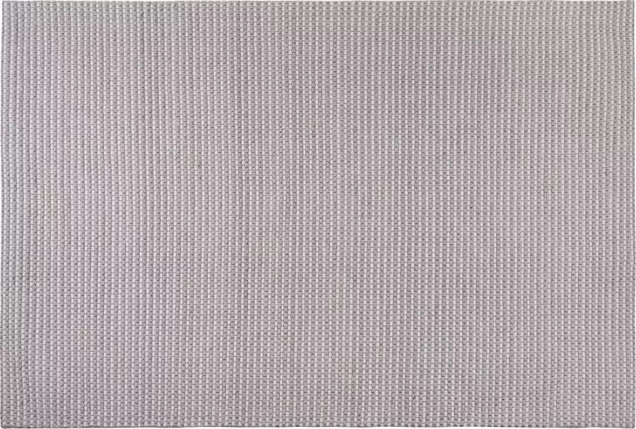Beliani KILIS Laagpolig vloerkleed Lichtgrijs 140 x 200 cm Wol - Foto 3