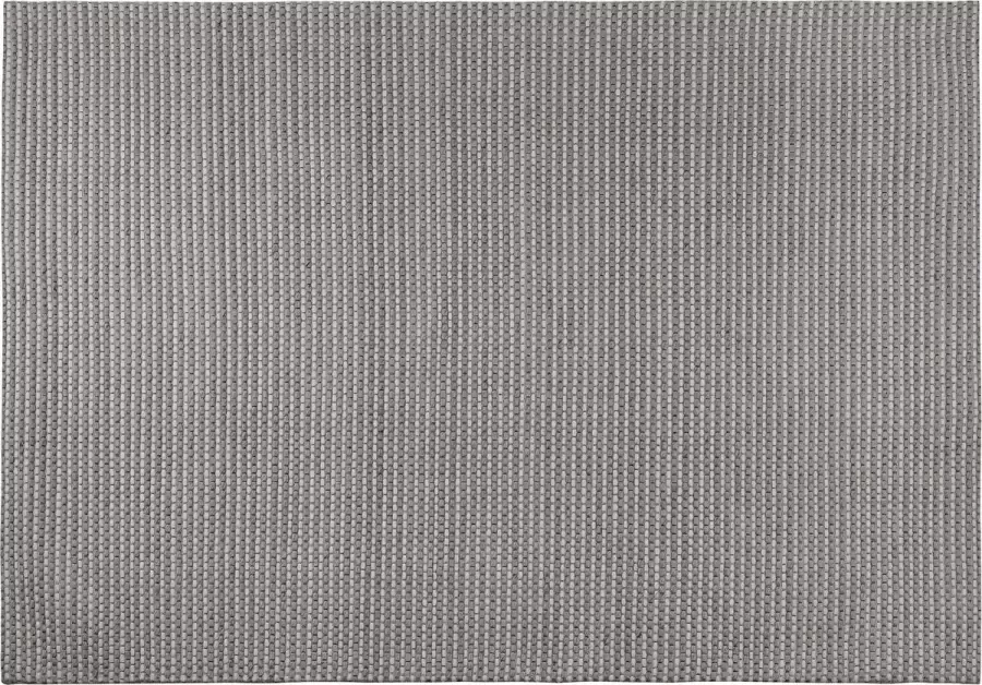 Beliani KILIS Laagpolig vloerkleed Donkergrijs 160 x 230 cm Wol - Foto 2