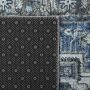 Beliani KOTTAR Loper Grijs 80 x 200 cm Polyester - Thumbnail 2