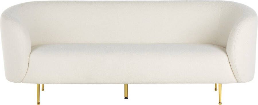 Beliani LOEN Living Room Set Wit Polyester