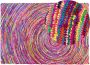 Beliani MALATYA Laagpolig vloerkleed Multicolor 160 x 230 cm Polyester - Thumbnail 3
